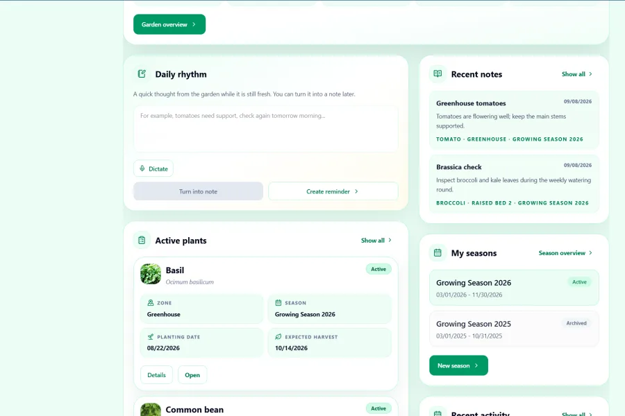 PlantMate — Full-Stack Garden Planning Application